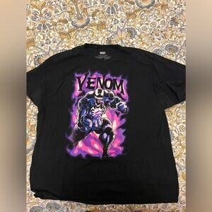 Marvel Black Venom Tshirt Size XXL